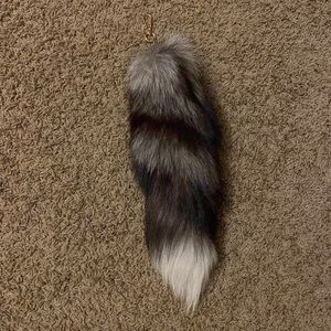 Foxtail keychain